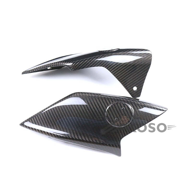 AKOSO 2021-2024 Yamaha MT09 FZ09 Carbon Fiber Motorcycle Front Gas Tank Air Intake Frame Protection Side Cover Panel