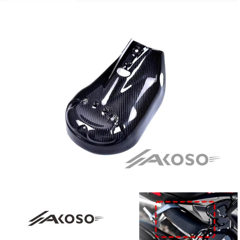 AKOSO Ducati Panigale 1299 959 V2 Streetfighter Carbon Fiber Exhaust Pipe Cover