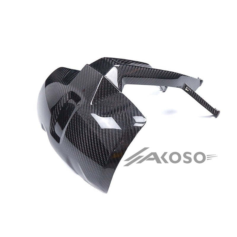 AKOSO 2023 2024 BMW R1300GS Dry Carbon Fiber Motorcycle Rear Fender Hugger Mudguards