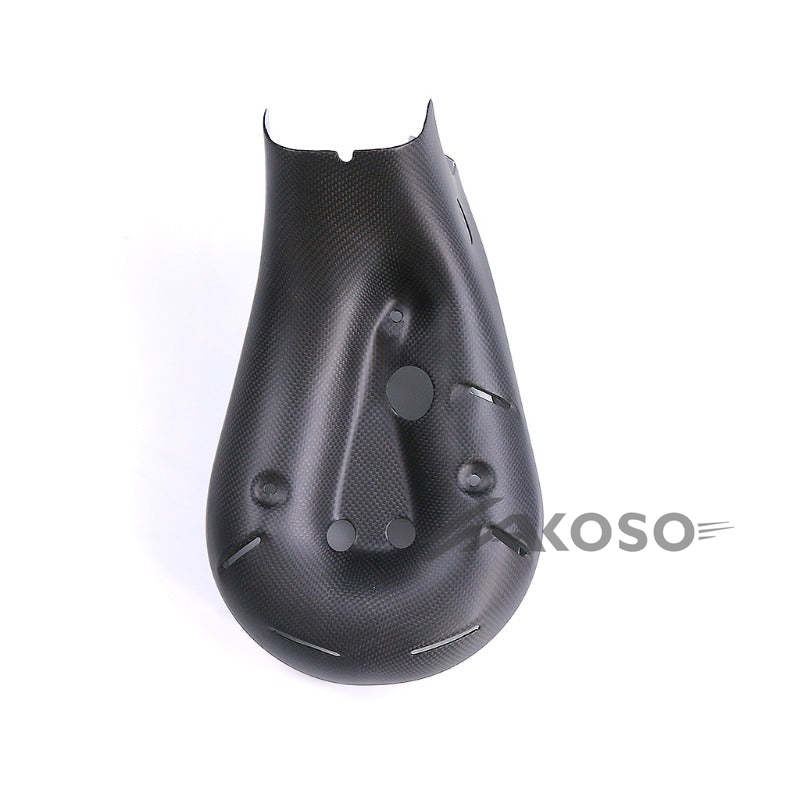 AKOSO Ducati Panigale 899 1199 Carbon Fiber Motorcycle Exhaust Pipe Cover Fairing