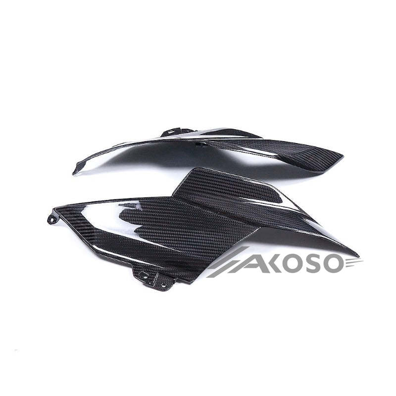 AKOSO 2023 2024 BMW R1300GS Dry Carbon Fiber Motorcycle Front Body Side Panel Fairing