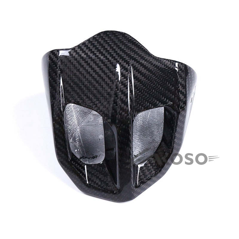 AKOSO 2020-2024 BMW F900R F900XR Carbon Fiber Exhaust Pipe End Cap Cover Fairing