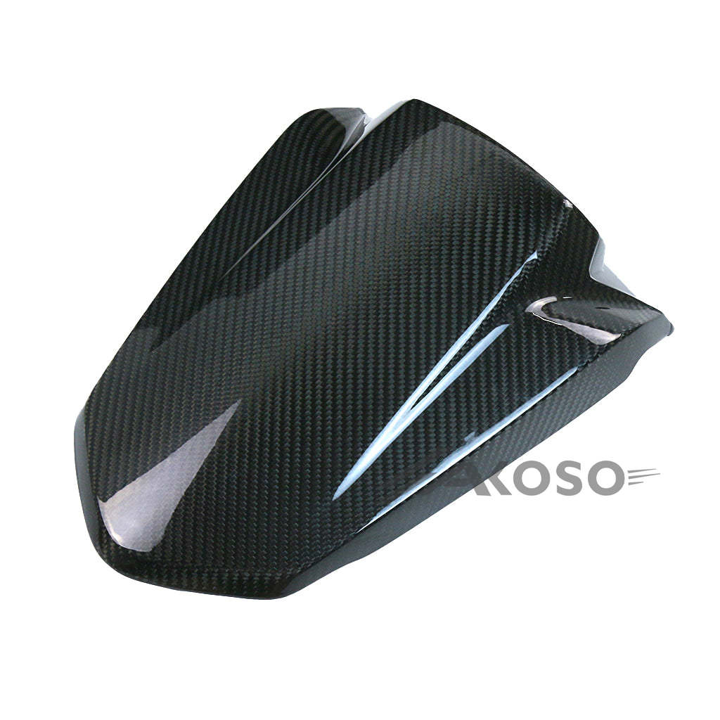 AKOSO 2017-2019 KTM 1290 Super Duke R Carbon Fiber Motorcycle Accessories Rear Passenger Seat Cowl