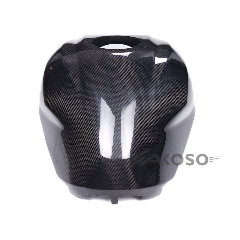 AKOSO Kawasaki Ninja ZX-25R 2020-2024 Carbon Fiber Motorcycle Accessories Full Fuel Tank Protection Cover