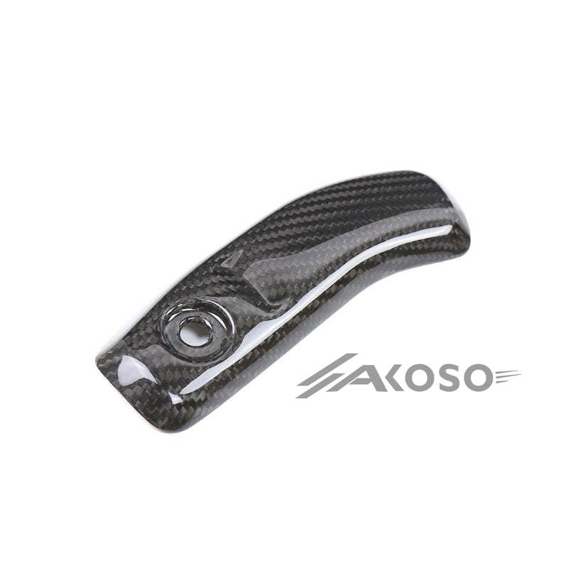 AKOSO 2021-2024 Honda CBR1000RR-R Carbon Fiber Motorcycle Exhaust Pipe Cover Muffler Heat Shield Guard