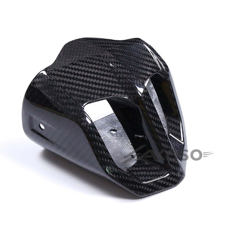 AKOSO 2020-2024 BMW F900R F900XR Carbon Fiber Exhaust Pipe End Cap Cover Fairing