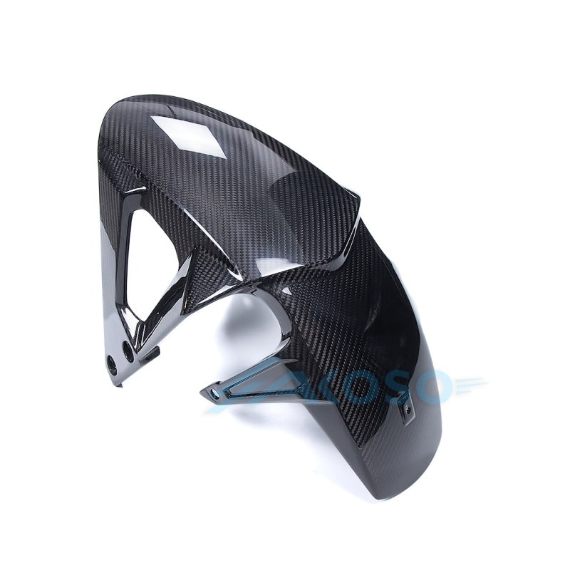 AKOSO Suzuki GSX-8S 2023-2025 Carbon Fiber Motorcycle Front Fender Hugger Mudguard