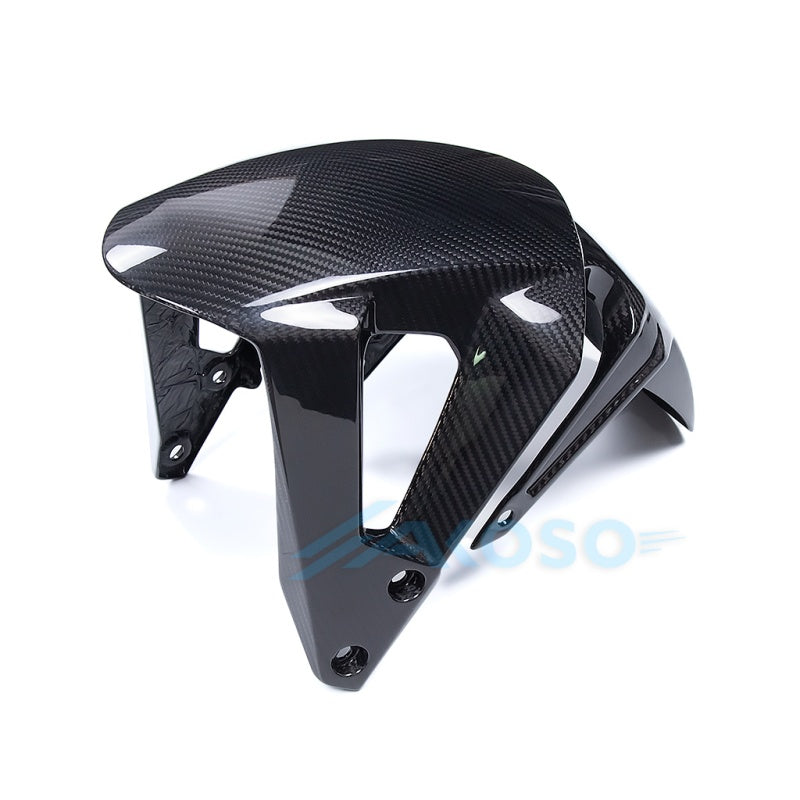 AKOSO Suzuki GSX-8S 2023-2025 Carbon Fiber Motorcycle Front Fender Hugger Mudguard
