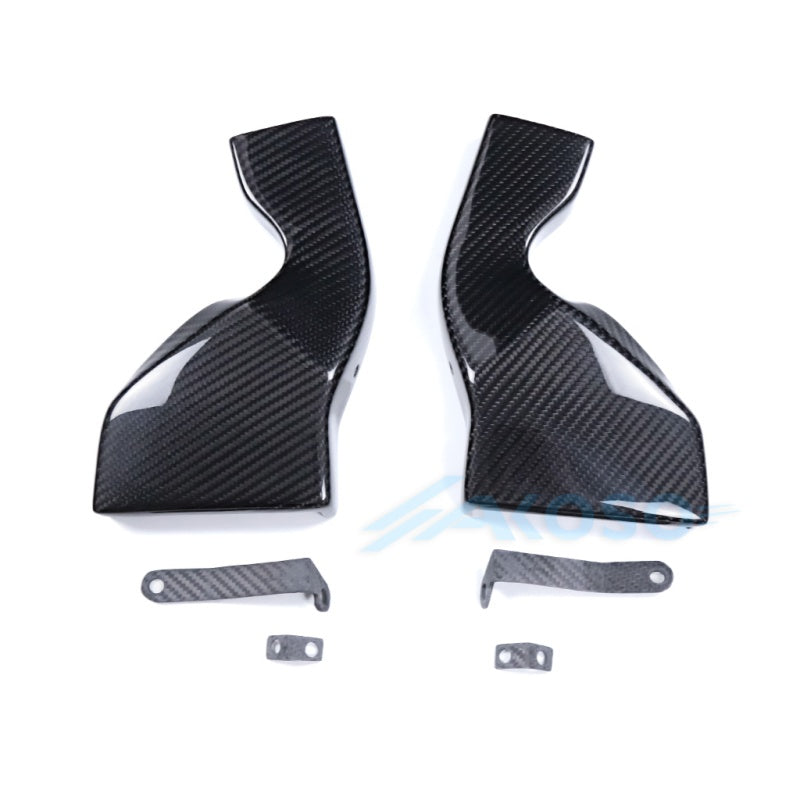 AKOSO 2021-2025 Suzuki GSX1300R Hayabusa 100% Dry Carbon Fiber Brake Disk Caliper Cooler Air Duct