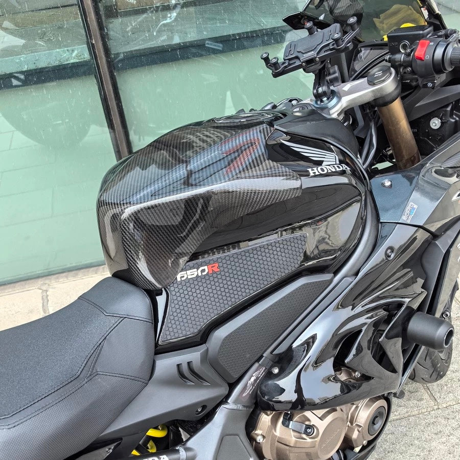 AKOSO 2019+ CB650R CBR650R Carbon Fiber Extended Fuel Tank Cover