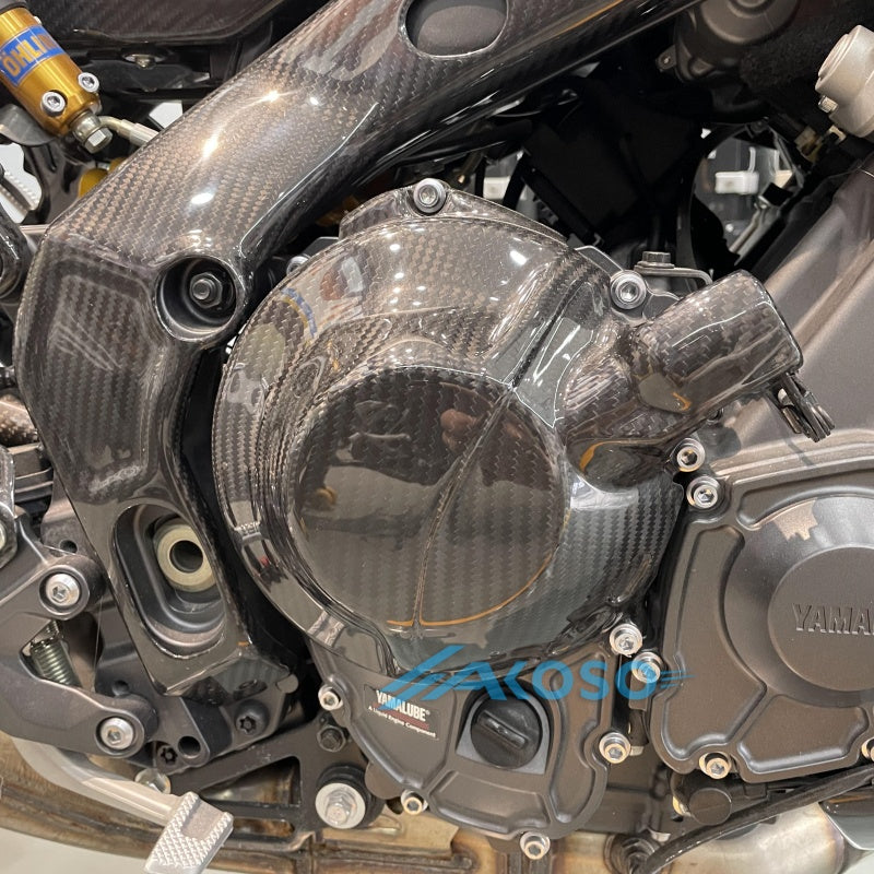 AKOSO 2024 2025 Yamaha MT09 / FZ09 Carbon Fiber Engine Side Covers Fairing