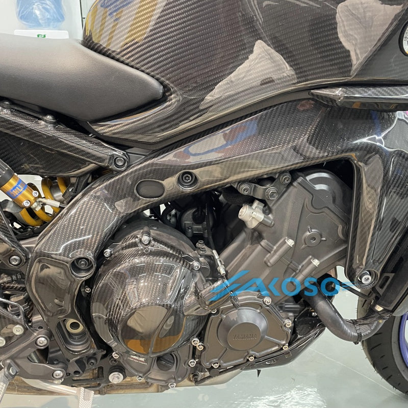 AKOSO 2024 2025 Yamaha MT09 / FZ09 Carbon Fiber Frame Cover