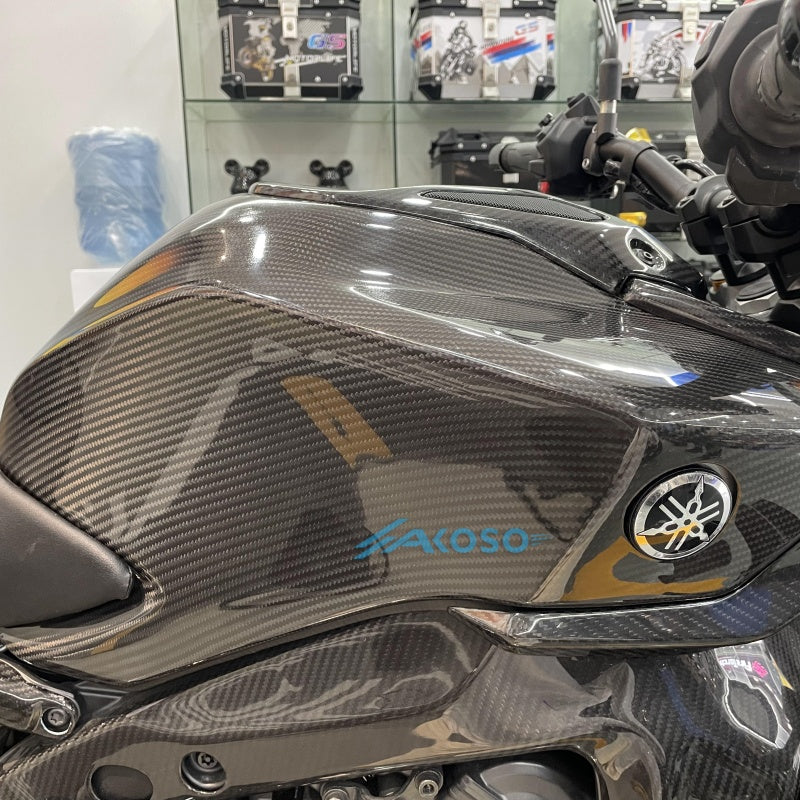 AKOSO 2024 2025 Yamaha MT09 / FZ09 Carbon Fiber Full Tank Cover