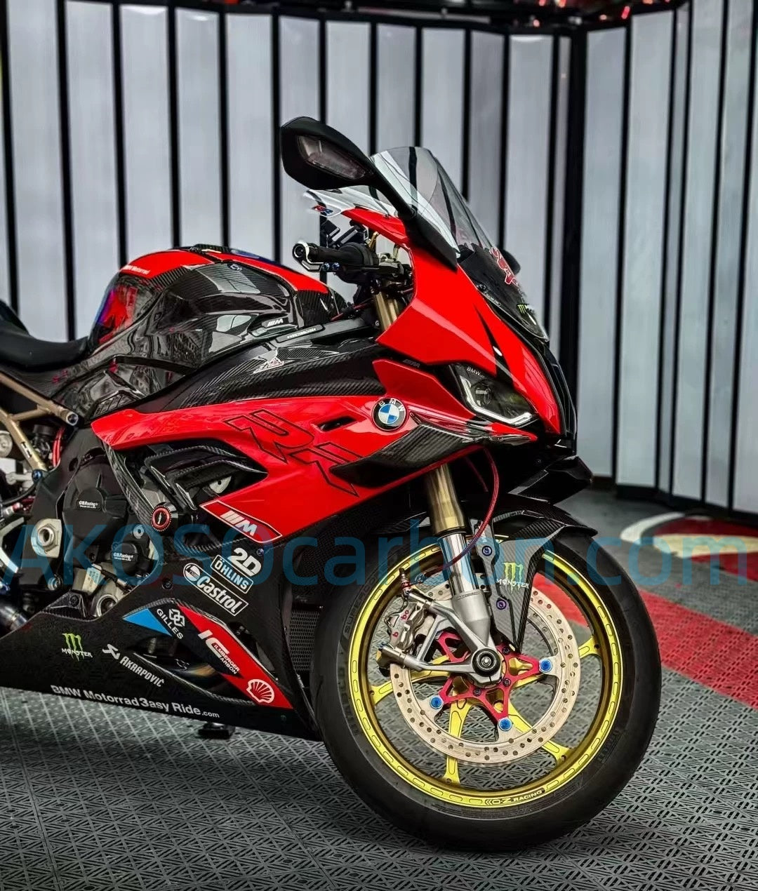 AKOSO 2019-2022 BMW S1000RR Carbon Fiber Small Body Side Panel Fairing