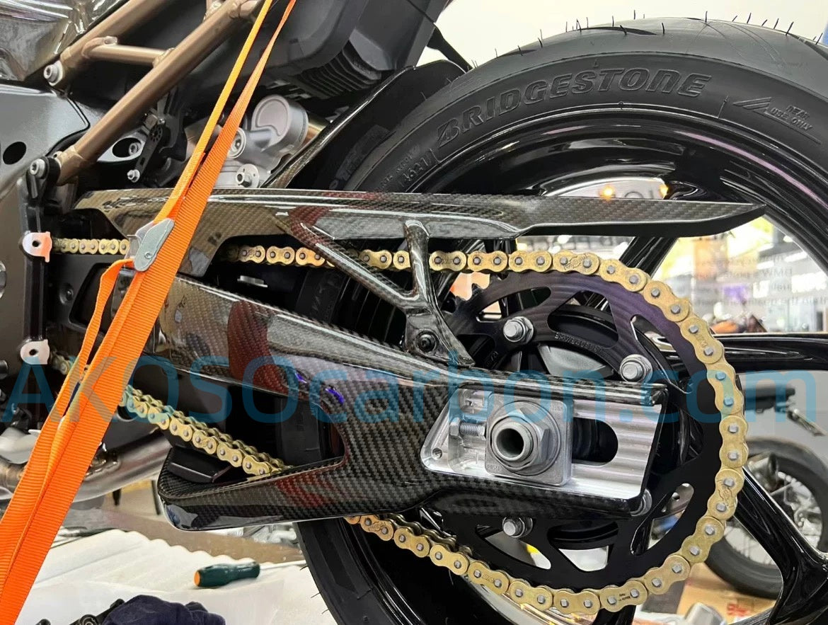 Couvre-bras oscillants en fibre de carbone AKOSO 2019-2022 BMW S1000RR Couvre-bras oscillants