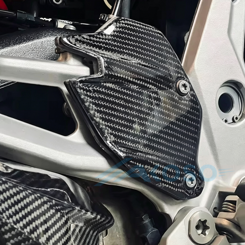 AKOSO 2020-2024 BMW F900XR 100% Carbon Fiber Fersenschutzplatten Verkleidungen