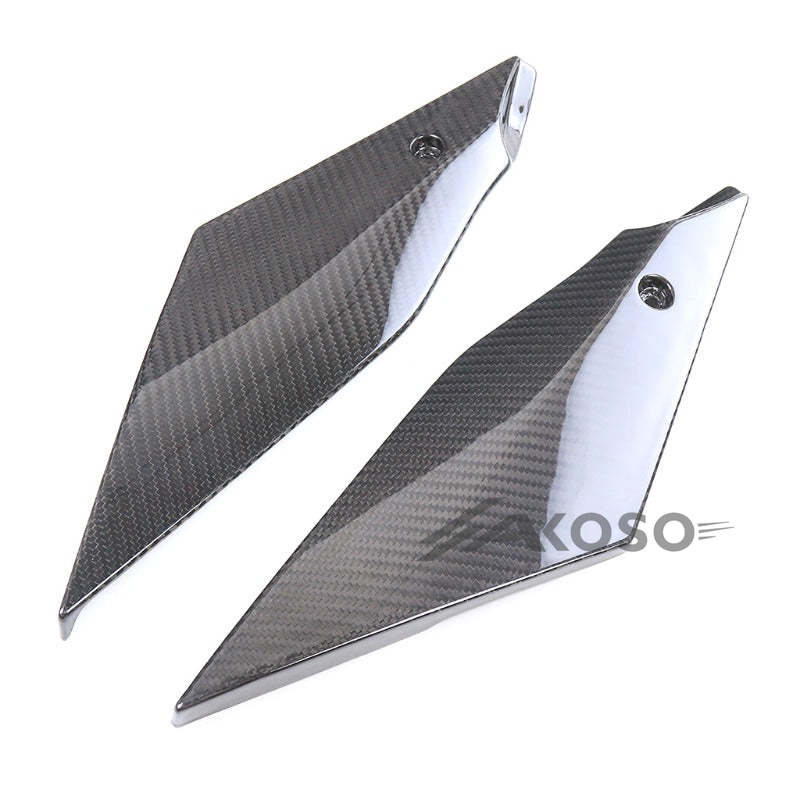 AKOSO Yamaha R1 R1M 2020-2024 Carbon Fiber Fuel Tank Side Cover Fairing Panel