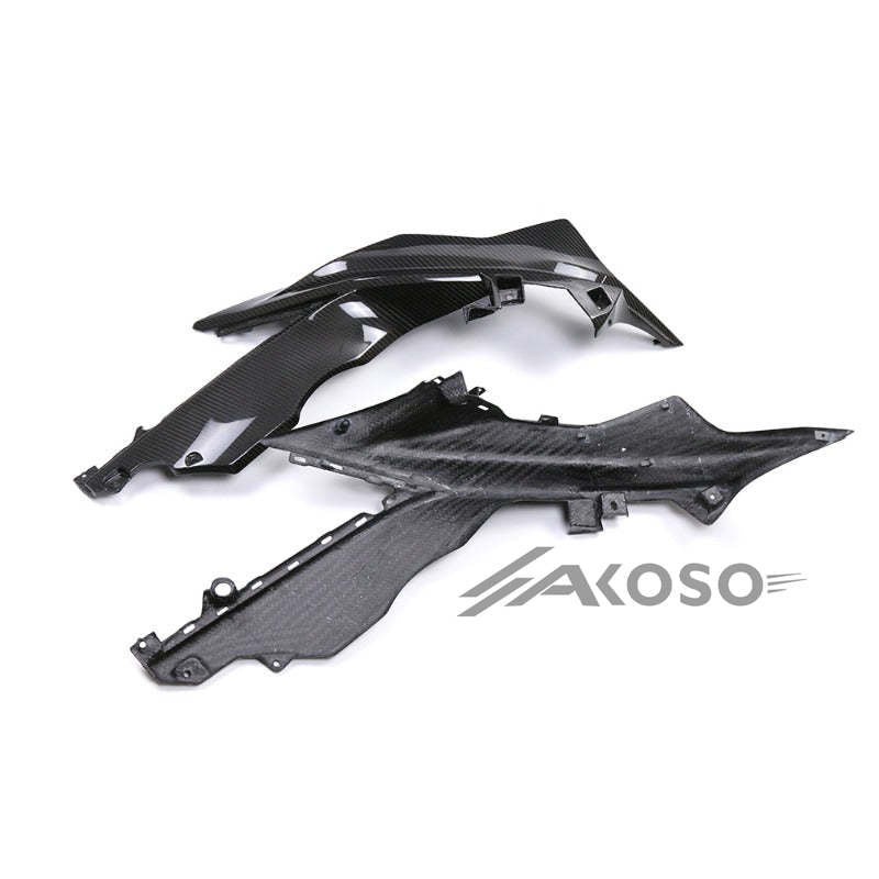 AKOSO Yamaha R3 2022-2024 Carbon Fiber Front Tank Side Fairing