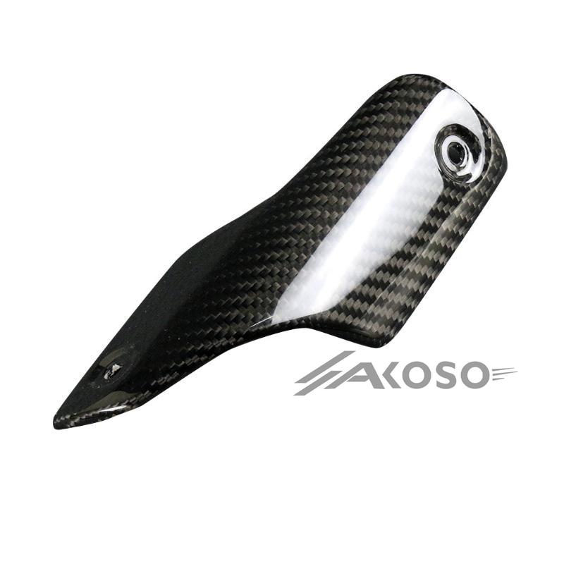 AKOSO Ducati Panigale V4 V4S V4R 2018+ Carbon Fiber Exhaust Pipe Heat Shield Cover