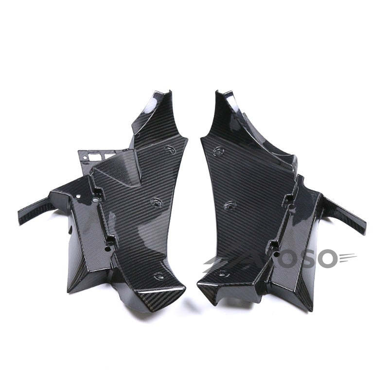 AKOSO 2022-2024 Yamaha R7 Carbon Fiber Front Side Panels Fairings Kits