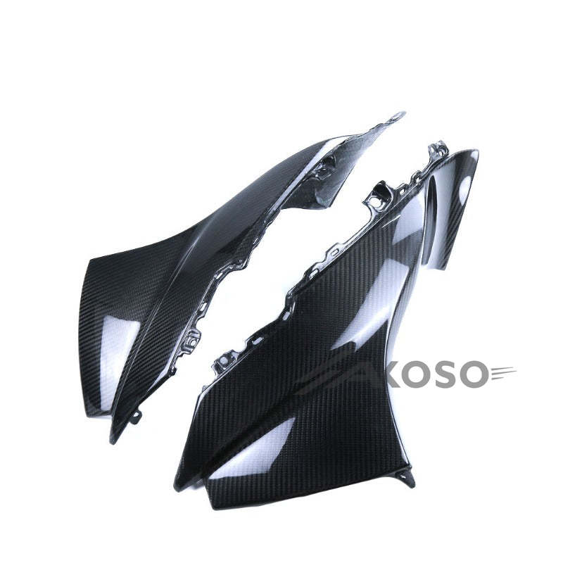 AKOSO Suzuki GSXR1000 2017+ Carbon Fiber Spoiler Side Panels Fairings