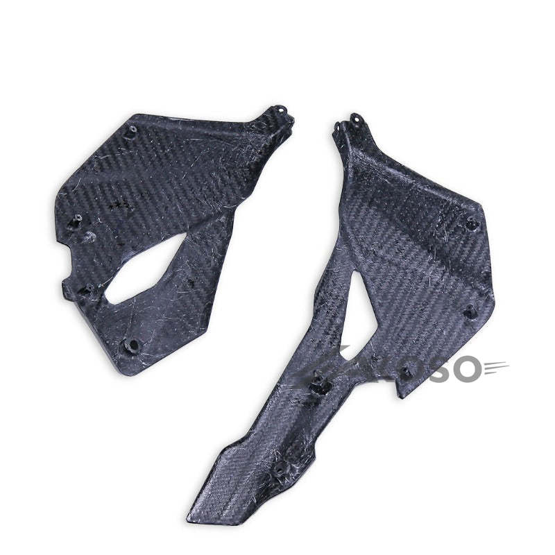 AKOSO 2020-2024 Kawasaki Ninja ZX-25R Carbon Fiber Motorcycle Accessories Lower Belly Pan Fairing Cowl