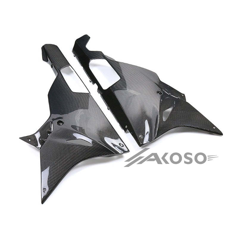 AKOSO 2015-2018 BMW S1000RR Carbon Fiber Motorcycle Lower Side Fairing