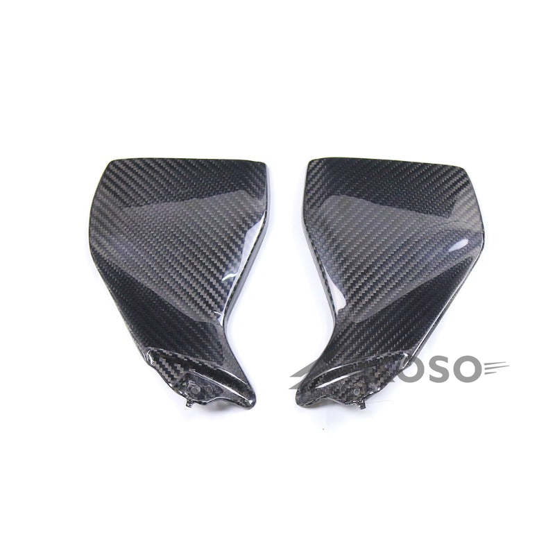 AKOSO 2014-2020 Yamaha MT09 FZ09 Carbon Fiber Motorcycle Fuel Tank Side Panels Cover Guard Cowl