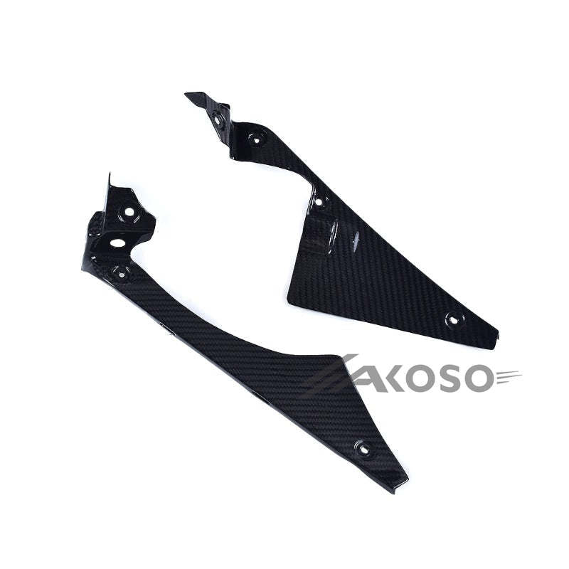 AKOSO 2017-2024 Yamaha R6 Carbon Fiber Side Fairings Upper Covers Panels