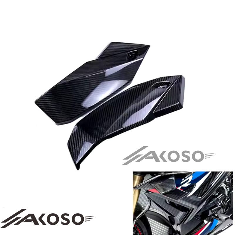 AKOSO 2021-2024 BMW S1000R Motorcycle Carbon Fiber Upper Cover Fairings