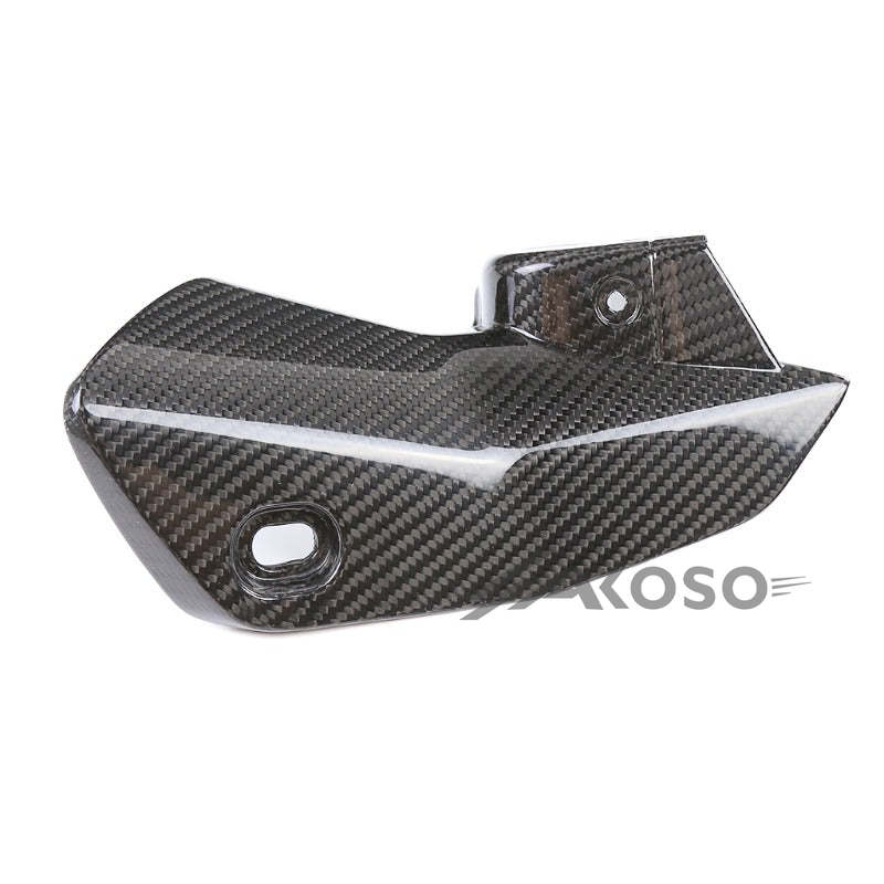 AKOSO 2021-2023 BMW R1250RS Carbon Fiber Motorcycle Muffler Exhaust Pipe Heat Shield Cover