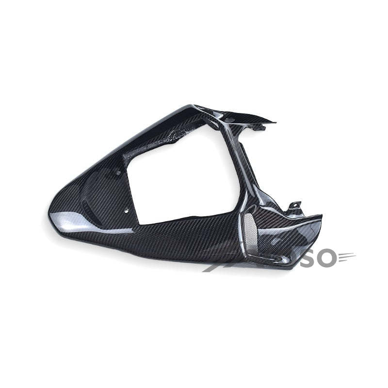 AKOSO 2019+ Honda CB650R CBR650R Carbon Fiber Tail Rear Seat Under Tray Cover Cowl Fairing