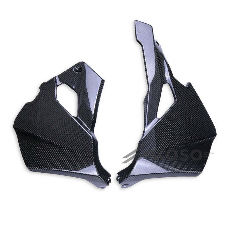 AKOSO 2020-2024 Kawasaki Ninja ZX-25R Carbon Fiber Motorcycle Accessories Lower Belly Pan Fairing Cowl