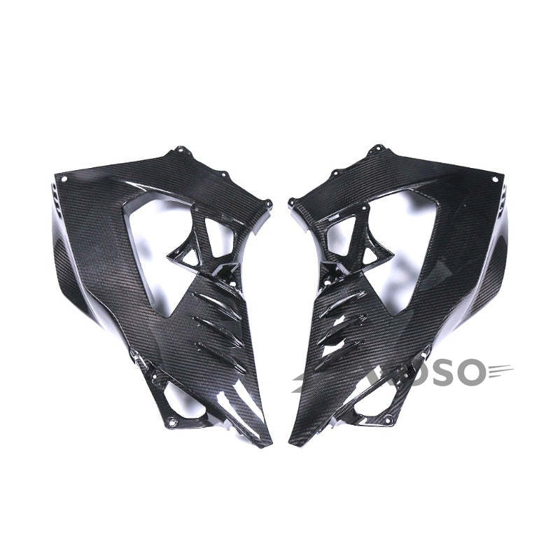 AKOSO 2021-2024 Honda CBR1000RR-R Carbon Fiber Side Panel Fairing Spoiler Covers Motorcycle