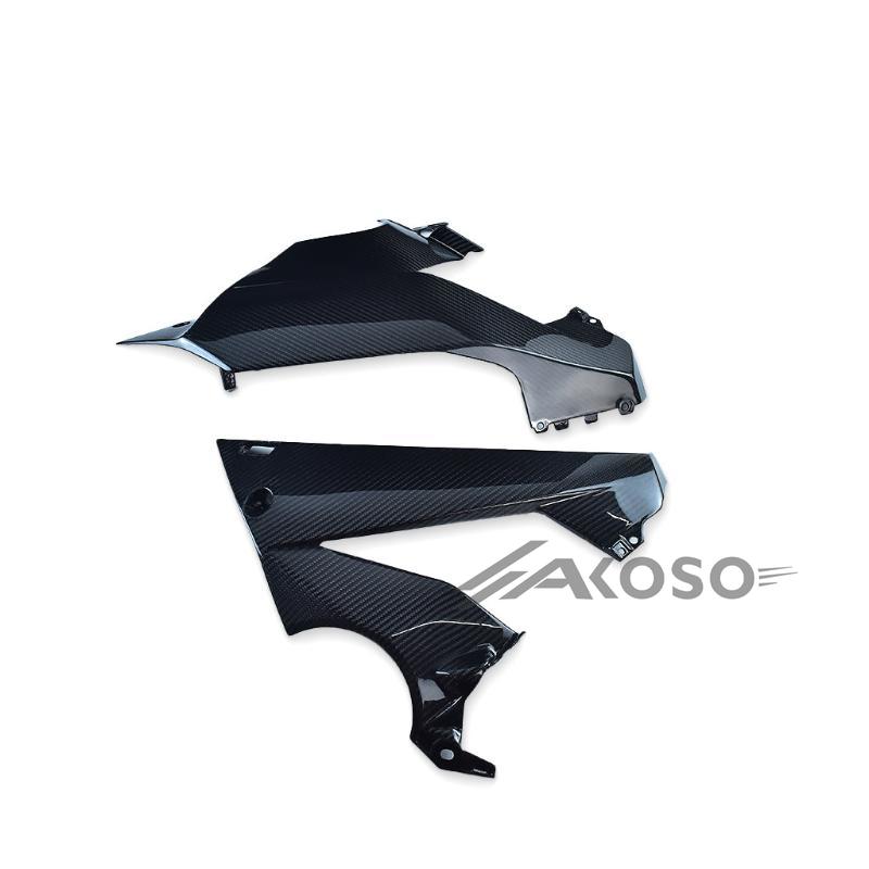 AKOSO 2019+ Honda CB650R CBR650R Carbon Fiber Belly Pan Engine Spoiler Lower Fairing Body Frame Panel