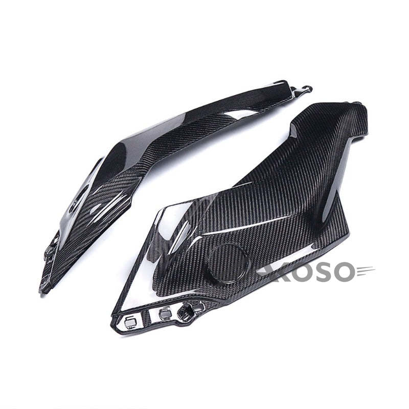 AKOSO 2023 2024 BMW R1300GS Dry Carbon Fiber Motorcycle Front Body Side Fairing