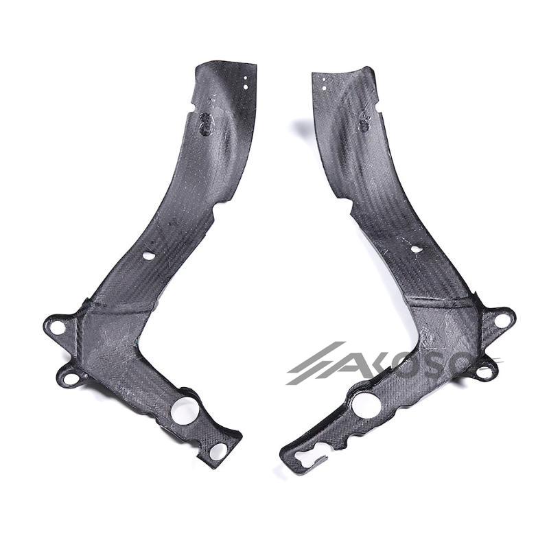 AKOSO 2024+ Kawasaki ninja ZX6R 636 100% Carbon Fiber Frame Cover Protector Fairing