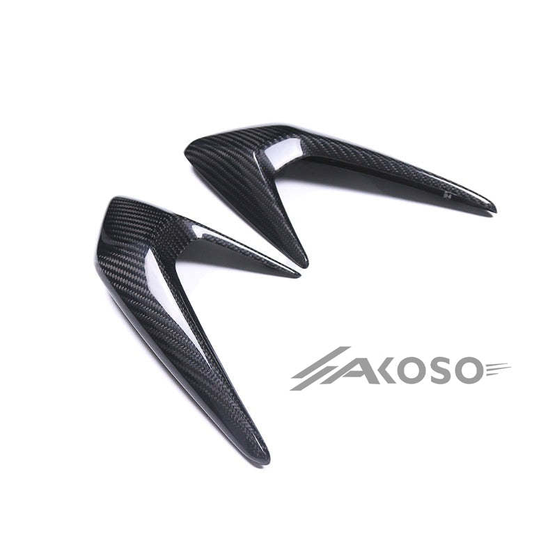 AKOSO 2016-2022 Triumph Triple 765 RS Carbon Fiber Fuel Tank Lower Side Panel Fairing Motorcycle