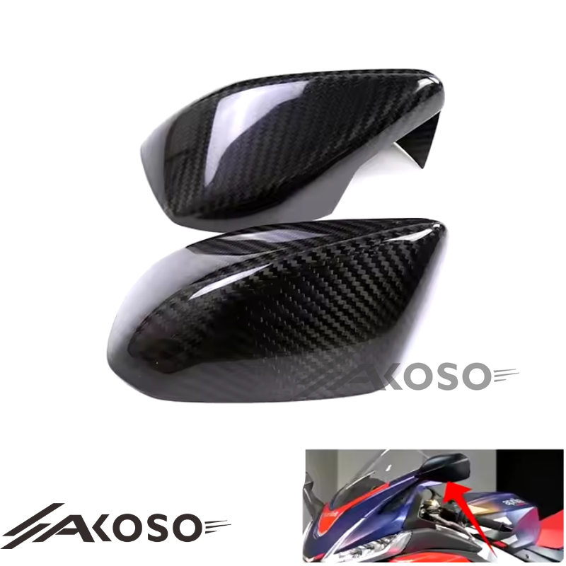 AKOSO 2019-2022 BMW S1000RR Carbon Fiber Rearview Mirror Protector Cowling