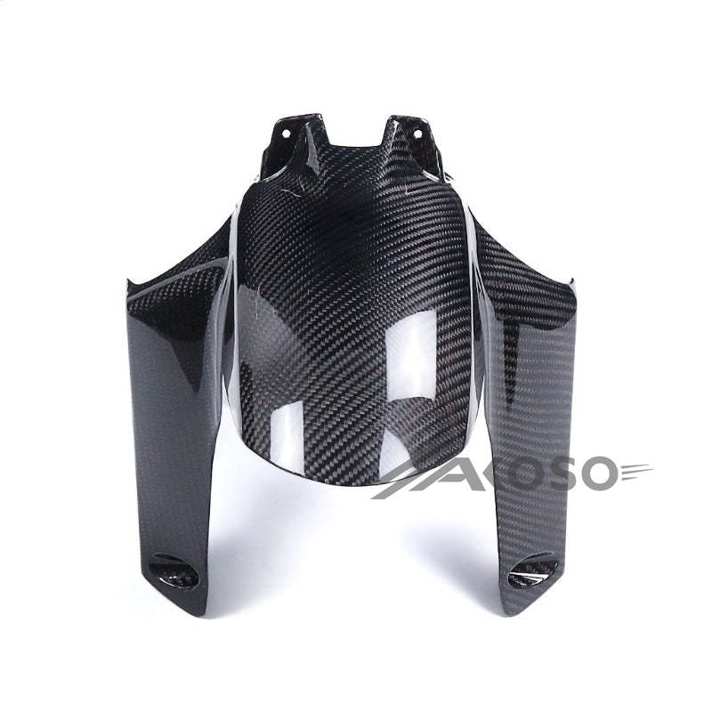 AKOSO 2023 2024 BMW R1300GS Dry Carbon Fiber Motorcycle Front Fender Hugger Mudguards