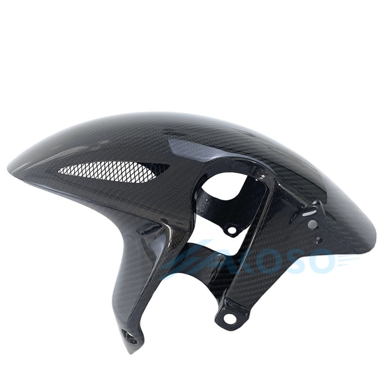 AKOSO 2017-2025 Honda CBR1000RR Carbon Fiber Front Hugger Mudguard Fender