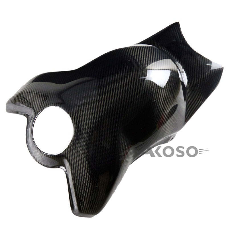 AKOSO 2019+ Ducati Streetfighter V4 Carbon Fiber Fuel Tank Cap Cover Fairing