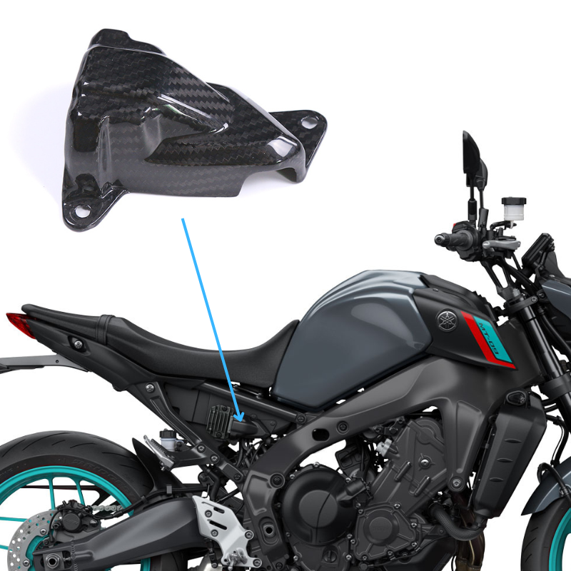 AKOSO 2021+ Yamaha MT09 FZ09 Carbon Fiber Side Panel Decorative Cover