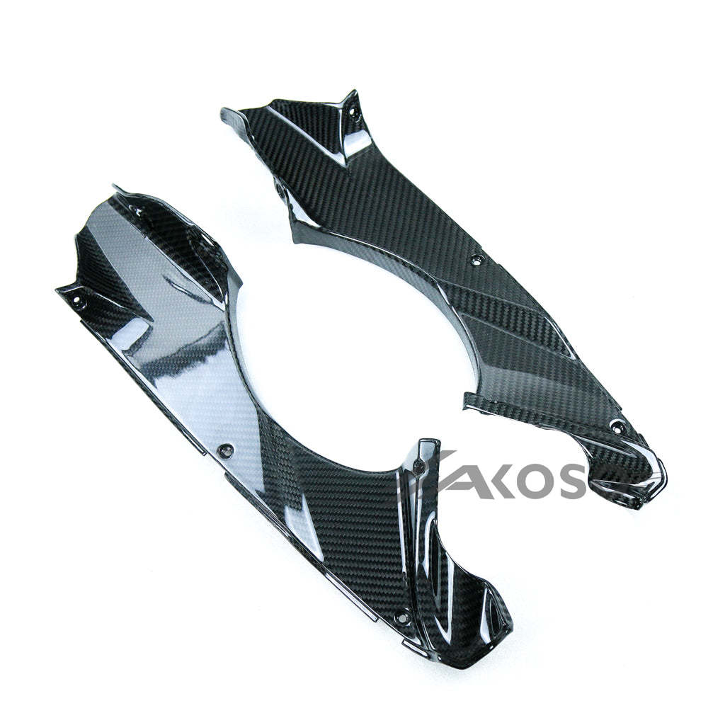 AKOSO 2020+ MV Agusta Superveloce 800 Carbon Fiber Front Lining Dashboard Side Panel Dash Panel