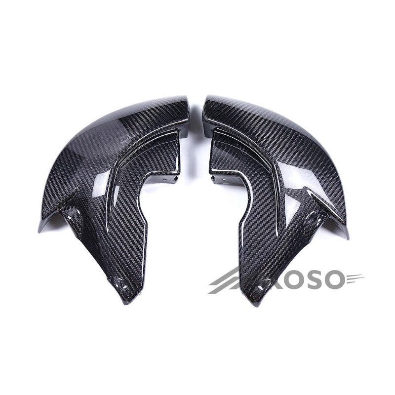 AKOSO 2020+ Yamaha R1 R1M Carbon Fiber Brake Disc Air Duct Cooler Motorcycle