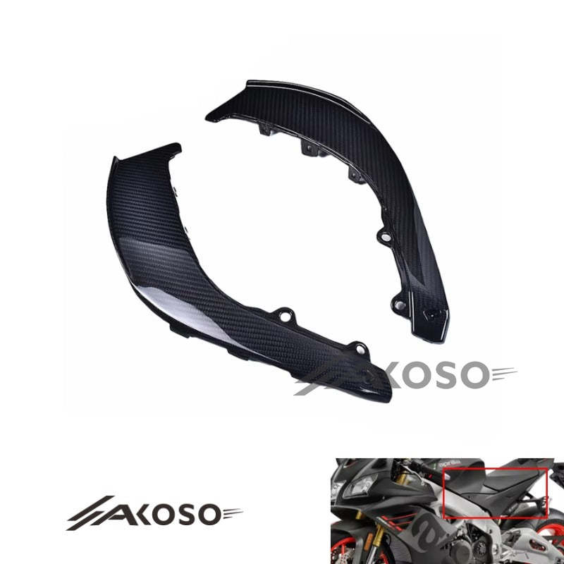 AKOSO 2021+ Aprilia RSV4 Carbon Fiber Side Panels Motorcycle Accessories