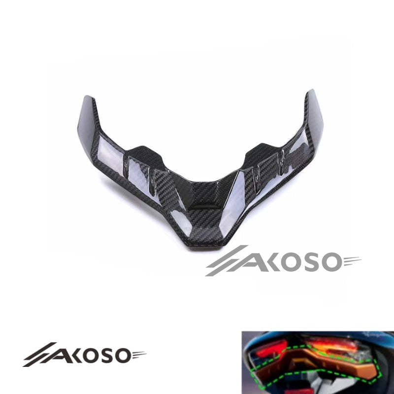 AKOSO Suzuki GSX1300R Hayabusa 2021-2023 Carbon Fiber Tail Bottom Tail Lampshade