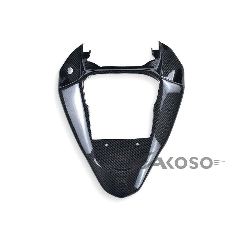 AKOSO 2019+ Honda CB650R CBR650R Carbon Fiber Tail Rear Seat Under Tray Cover Cowl Fairing