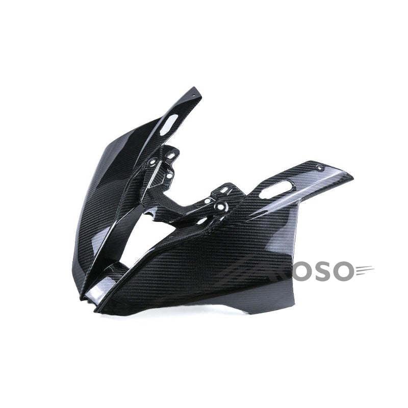 AKOSO 2019-2022 BMW S1000RR Carbon Fiber Headlight Nose Cowl Front Fairing