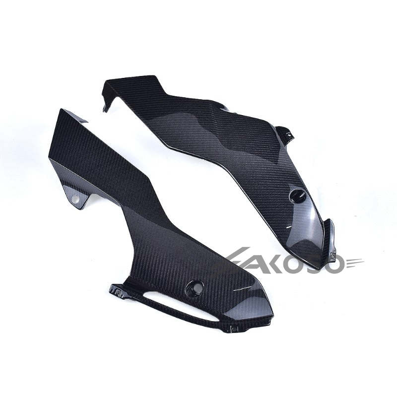 AKOSO 2017-2024 Yamaha R6 Fiber Carbon Lower Bottom Oil Belly Pan Guard Fairing Cowl